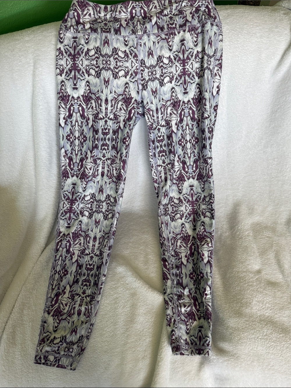 Sweaty Betty Purple Patterned Leggings